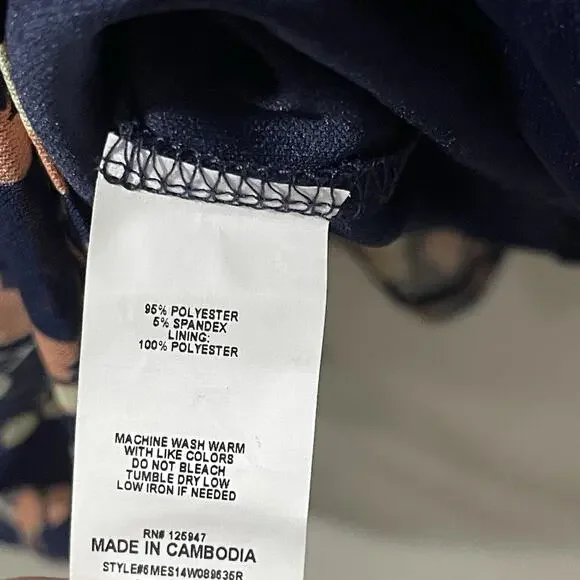 Cocomo Floral Pintucked‎ Mesh Overlay Tunic Top Size 2X Beach Mature - Picture 3 of 7